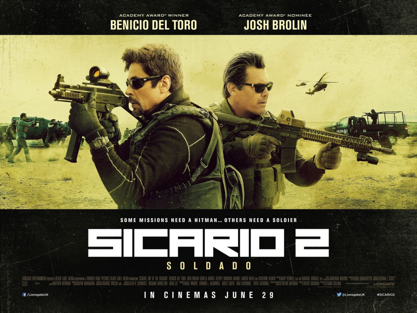 Sicario: Day of the Soldado.